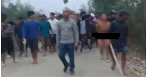 Manipur Woman Paraded Naked